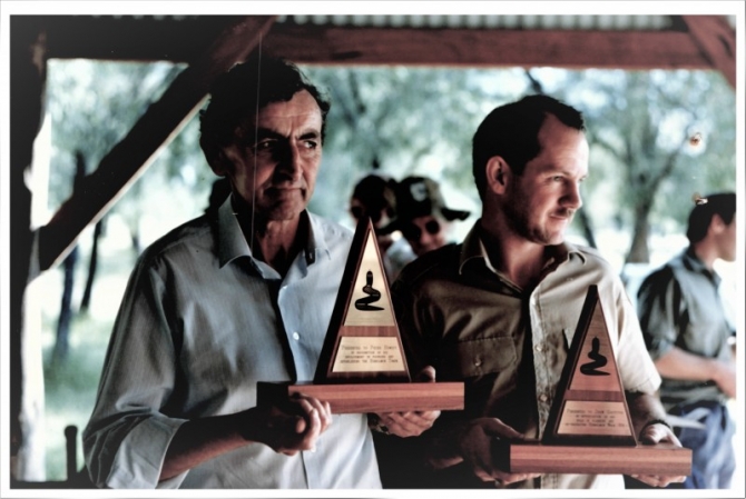 Peter Hewett, formerly of the Forrests Department, who was instrumental in the early days of the track