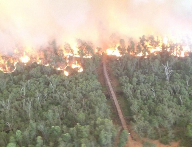 The last moments of Long Gully Bridge