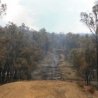 The bridge lost to fire.