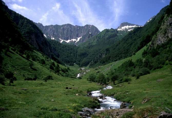 Typical Pyrenean Landscape