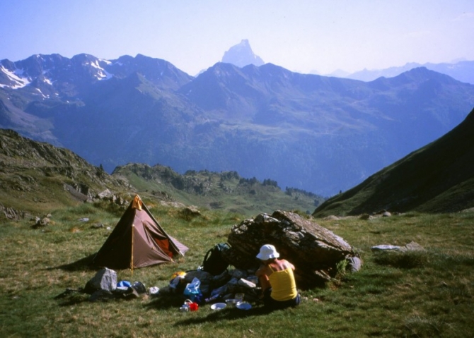 Wild camping