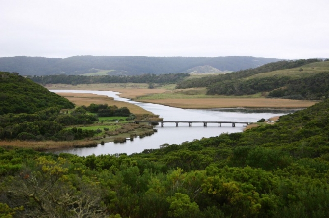 The Aire River.