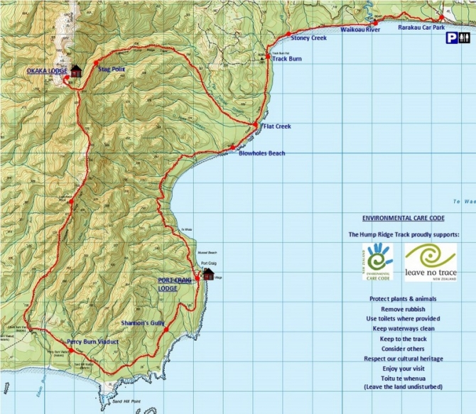 The Track Map.