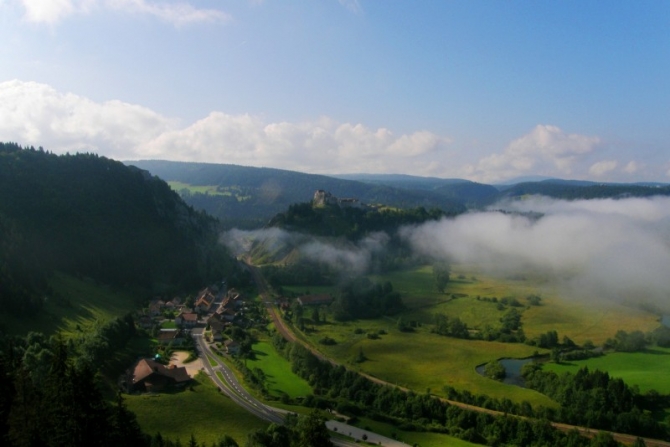 Heading towards Switzerland.