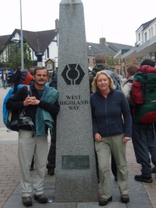 Starting point of the trail.