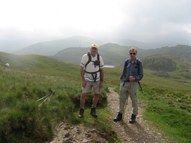 Angletarn Moor above the tarn.