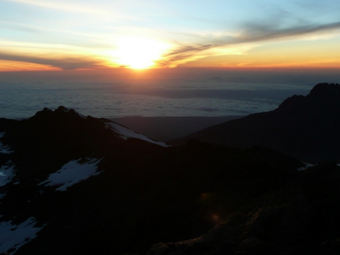 Sunrise from the Summit.