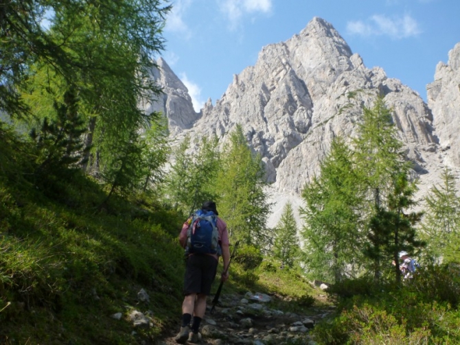 The Austrian Dolomites.