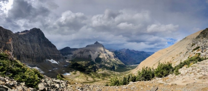 Triple Divide Pass - Glacier National Park, Montana.