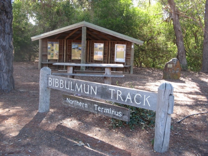 The Northern Terminus is in the town of Kalamunda in the Perth Hills.