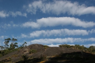 Mount Chance is a granite dome, otherwise knows as a Batholith.