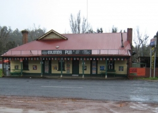 The Forrest Tavern in Mumballup is a popular rest spot on the Track.