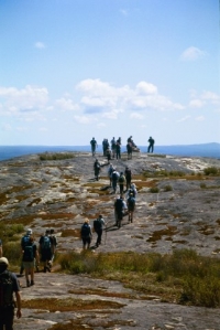 Mt Cuthbert, located just north of Sullivan Rock is a popular spot for walkers on the Bibbulmun Track.