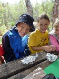 Learning to cook in the bush