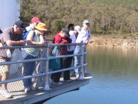Views from the Mundaring Weir wall.