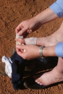 Knowing even basic first aid comes in handy.