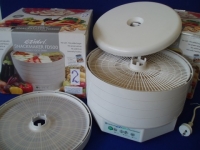 A dehydrator is a healthy way to prepare and carry lightweight food.