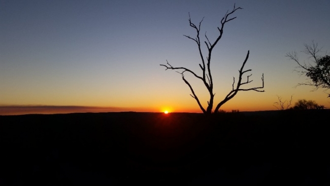 Another glorious Bibbulmun Track sunset.