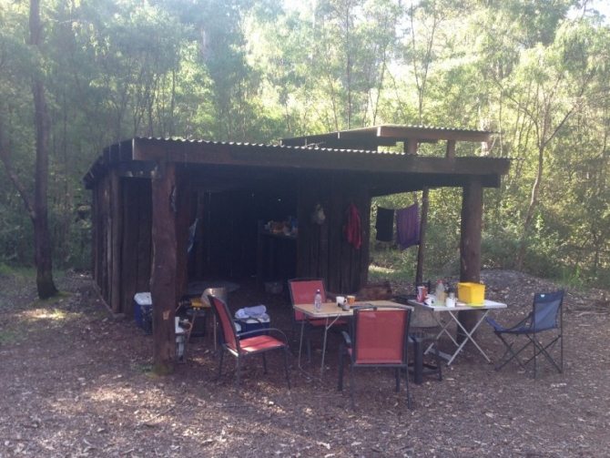 Campsite at Chappels Bridge