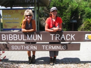 Penny and Hilke half way